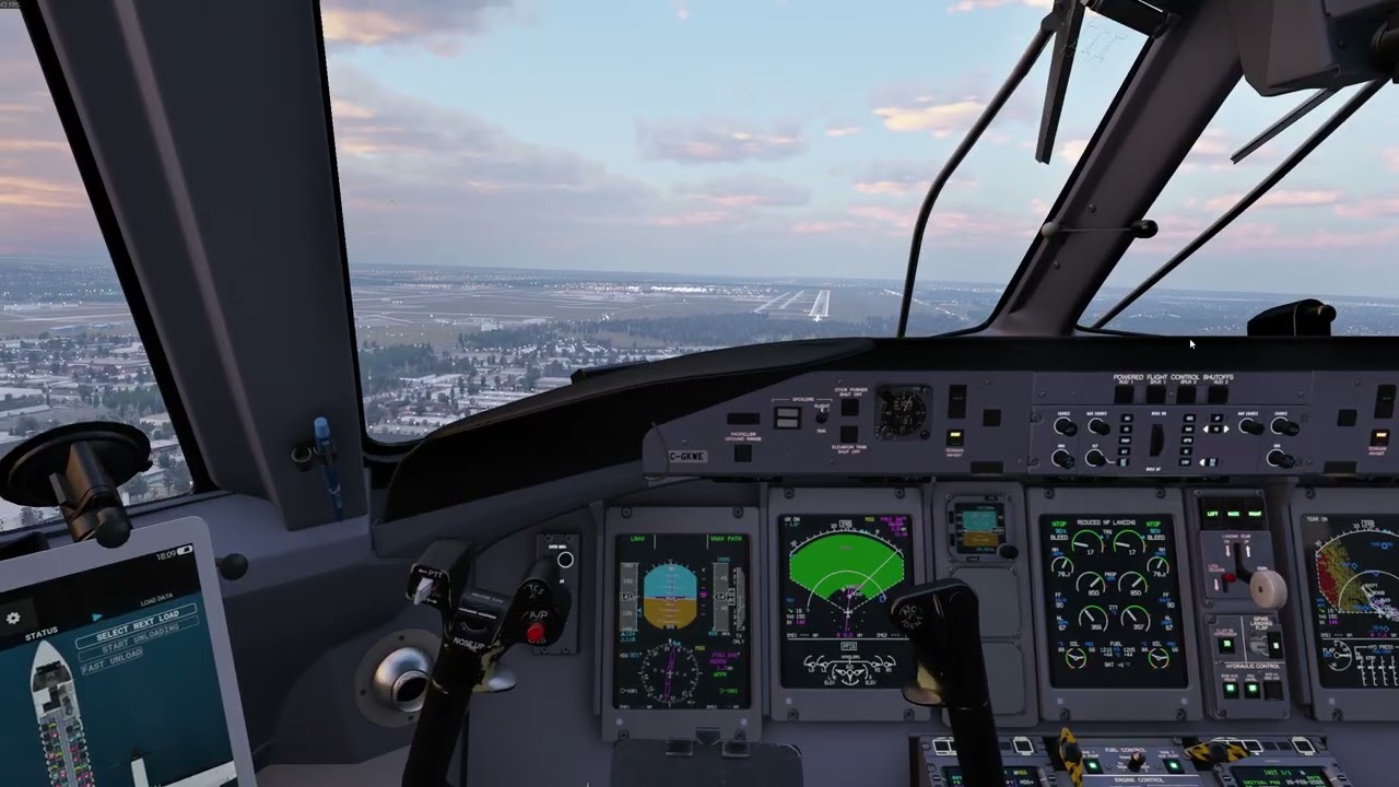 Calgary Landing - FJS Dash 8 Q400 - Xplane 12