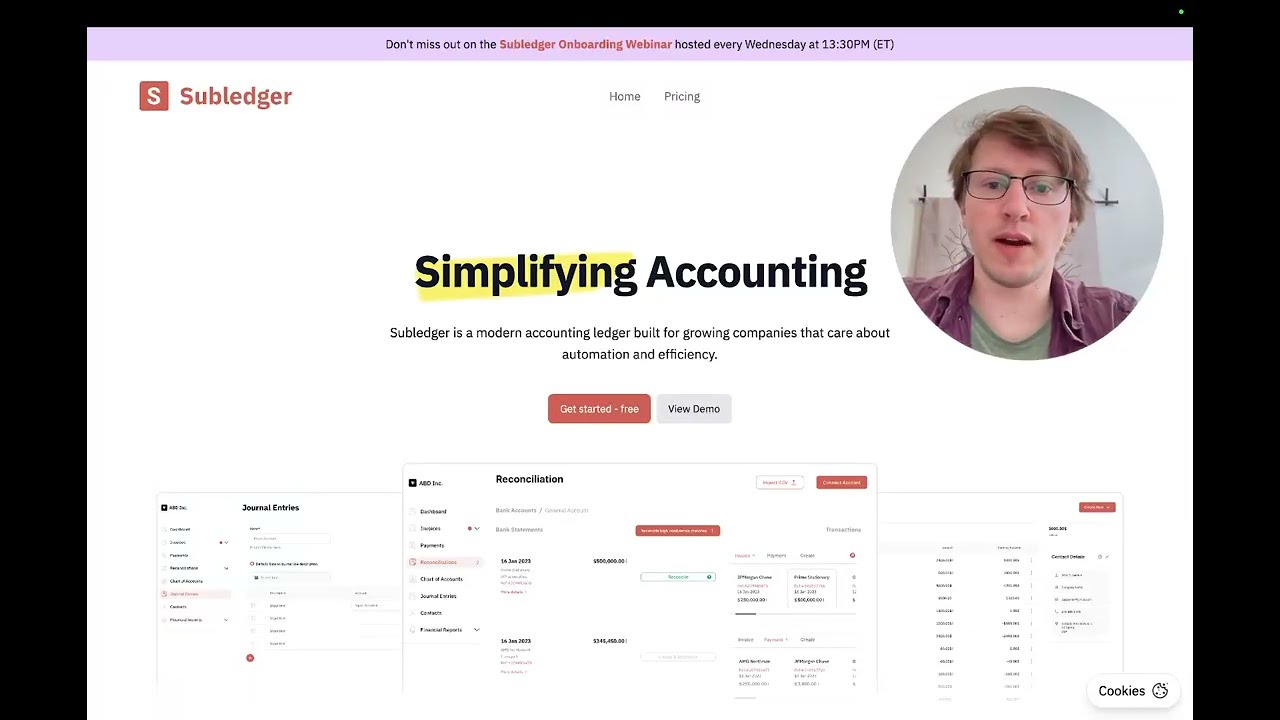 Subledger AI Demo: Automated Reconciliation & Accounting Copilot (2025)