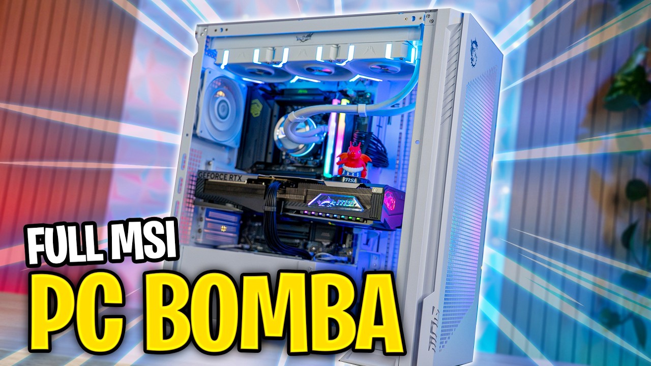 PC GAMING 4K 2025 | MSI VELOX 300R + RTX 5080 Vanguard