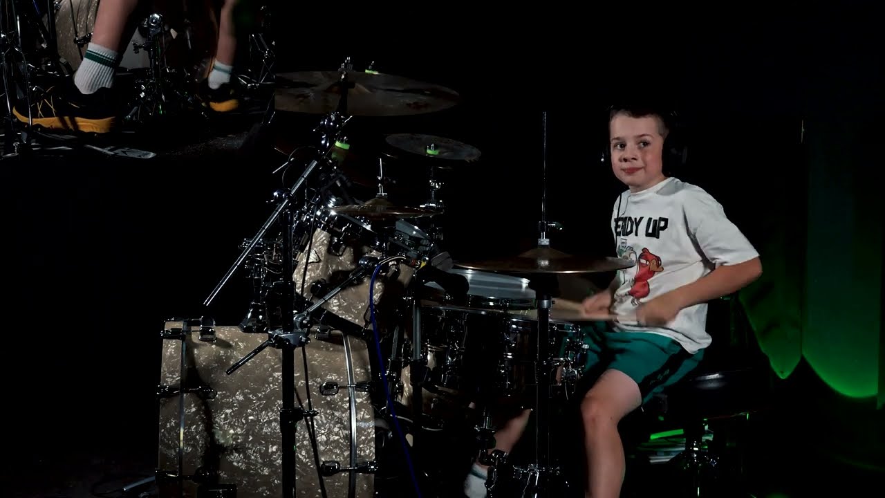 Foo Fighters - My Hero (Drum Cover) by Igor Galazka, 9 years old