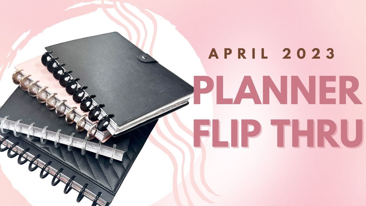 APRIL 2023 PLANNER FLIP THRU!