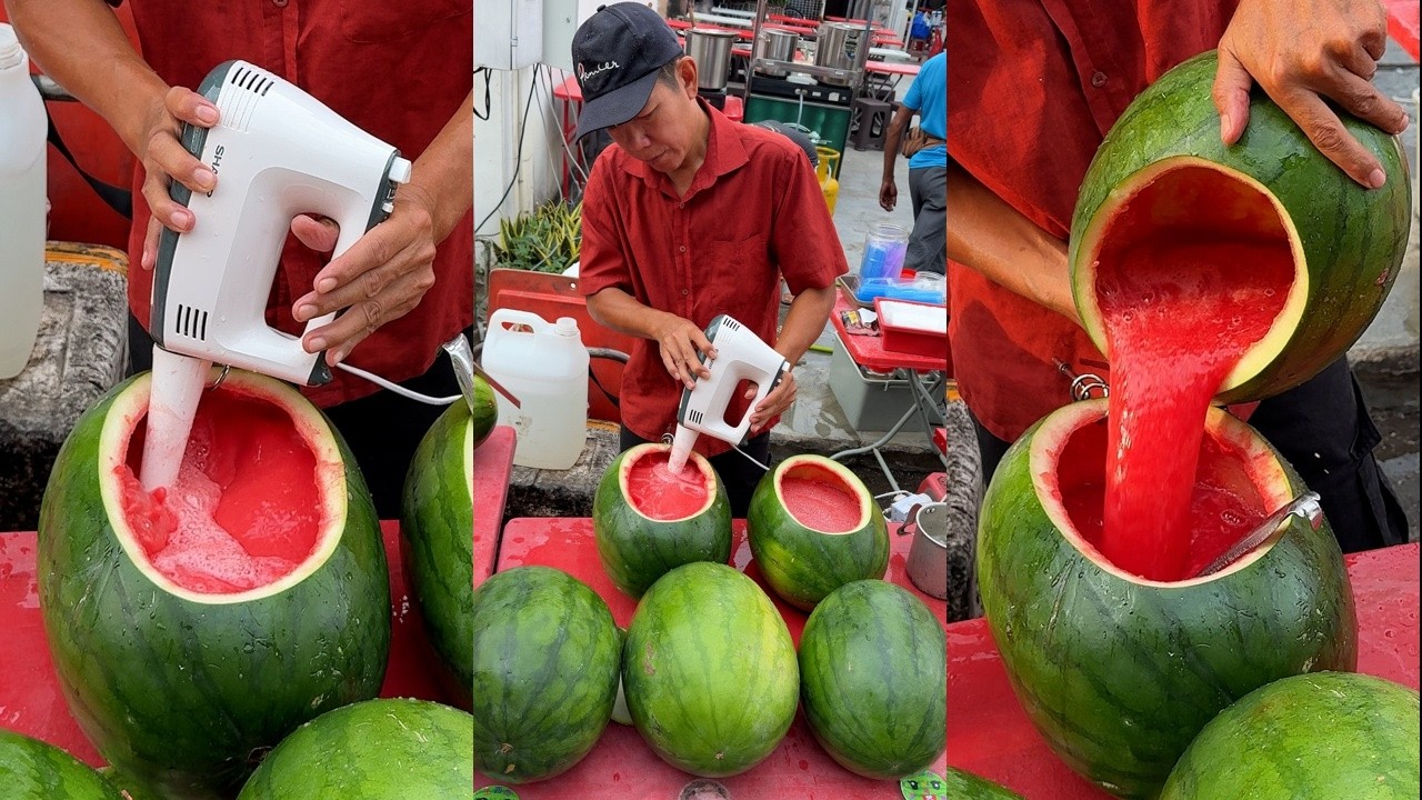Best $2 Watermelon Juice - Malaysia Fruit Juice