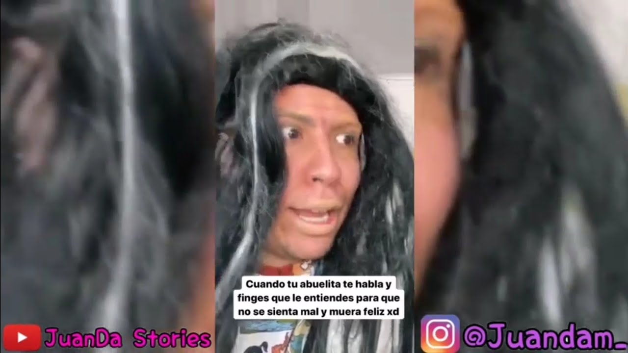 Cuando finges que entiendes lo que tu abuelita habla