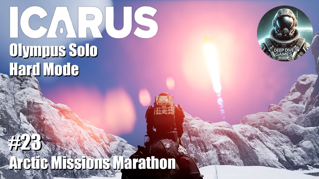 Part 23 - Icarus: Arctic Missions Marathon - Fire Walk, Avalanche, Clean Up,  Snowblind & Snowcrash