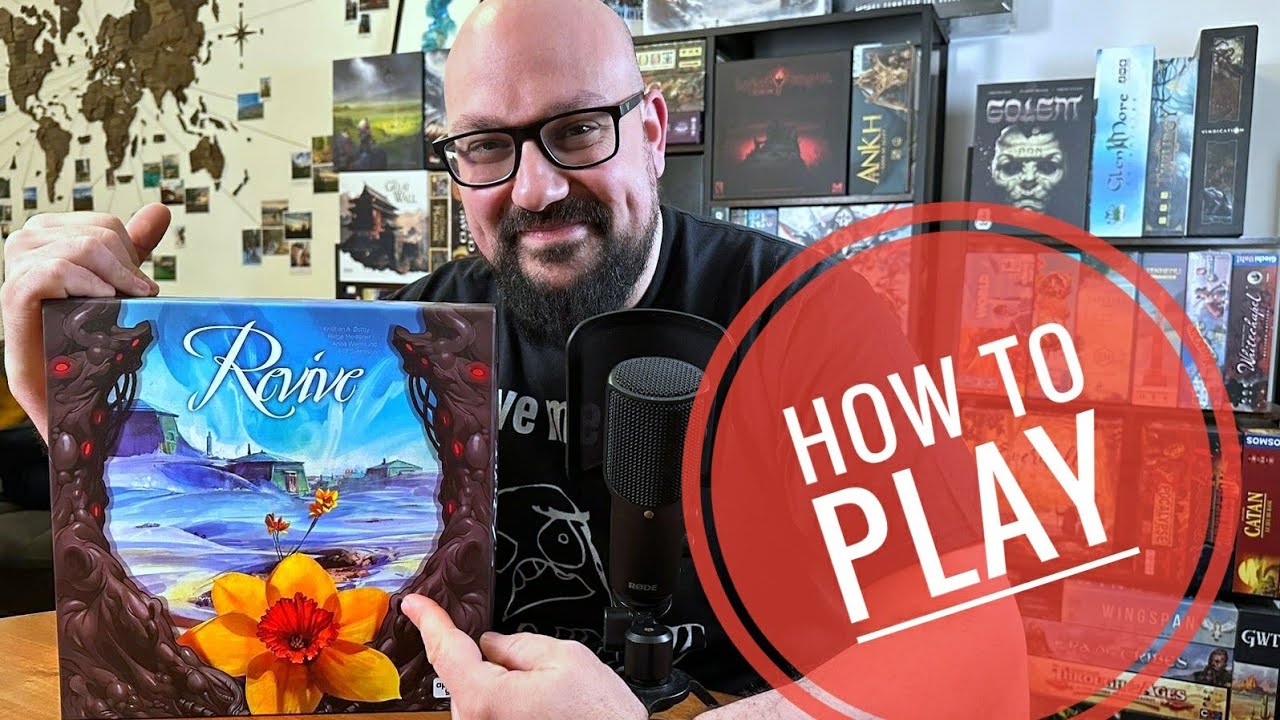 Revive board game- How to Play (setup and rules)