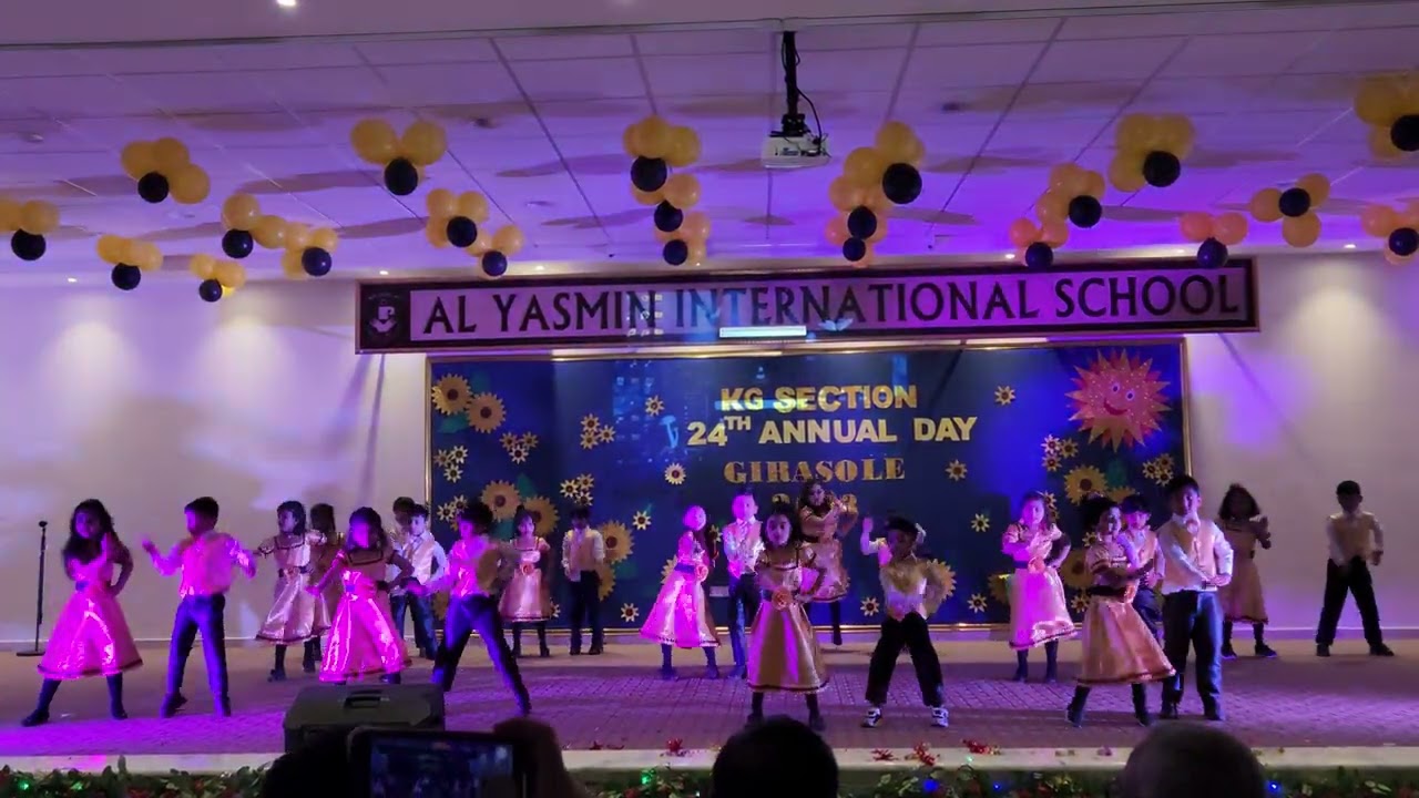 Al Yasmin School Annual Day KG section Bollywood Dance 2023