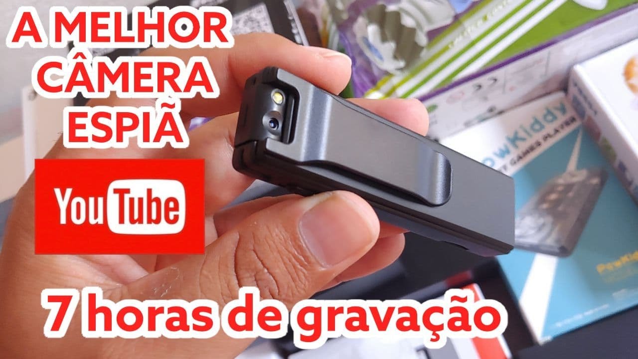A MELHOR CÂMERA ESPIÃ QUE JÁ TESTEI!!! VANDLION A3