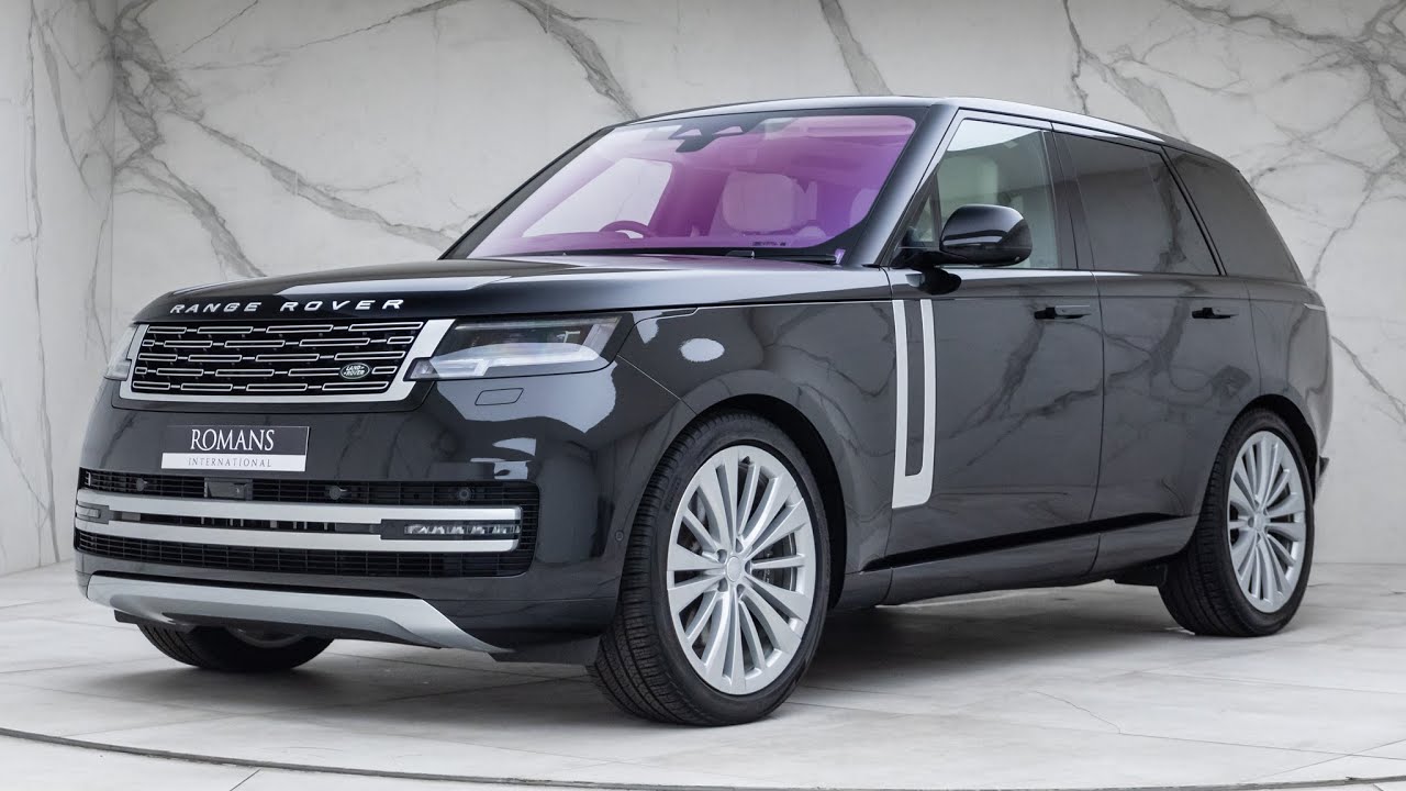 2022 Range Rover P530 First Edition - Santorini Black - Walkaround & Interior & Revs [4K]