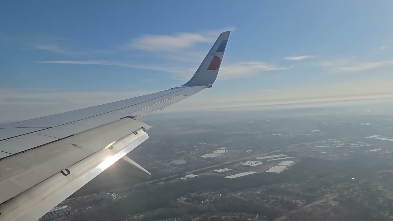 Landing in CLT