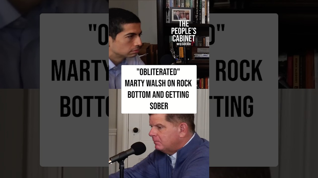 &ldquo;Obliterated&rdquo; &mdash; Marty Walsh on Hitting Rock Bottom