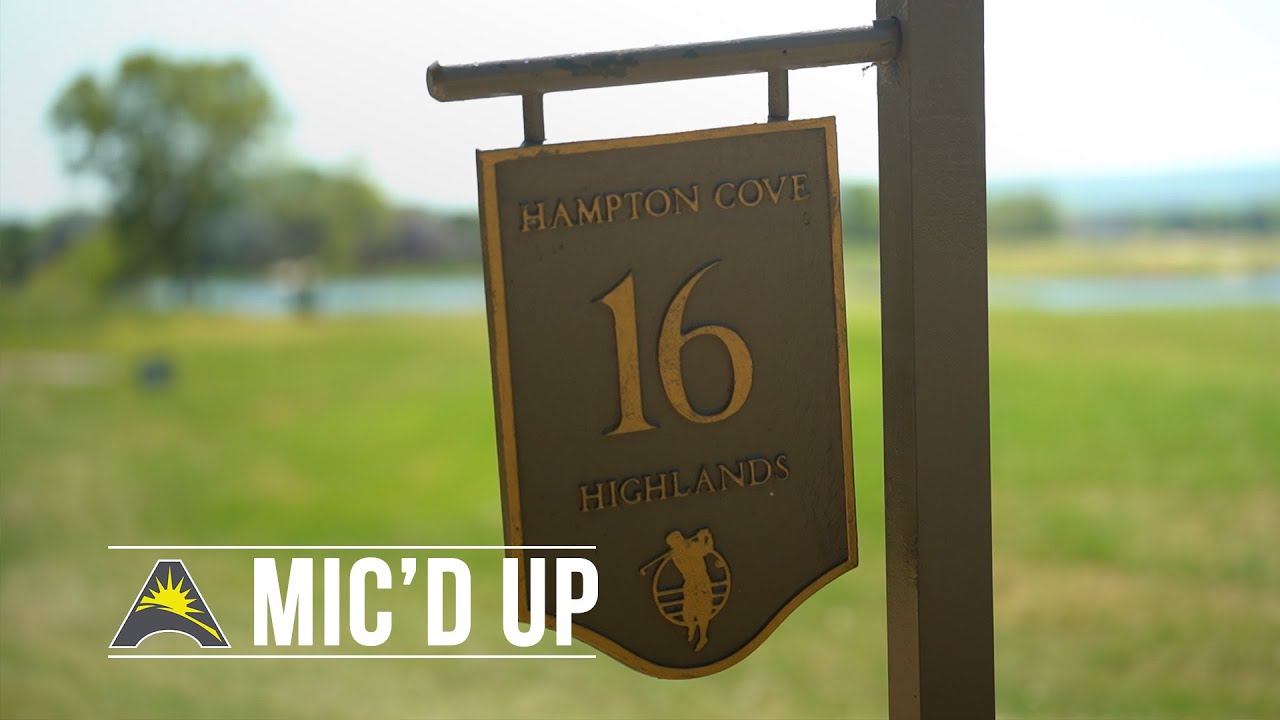 ASUN Mic'd Up on Hole 16 at RTJ Golf Trail at Hampton Cove