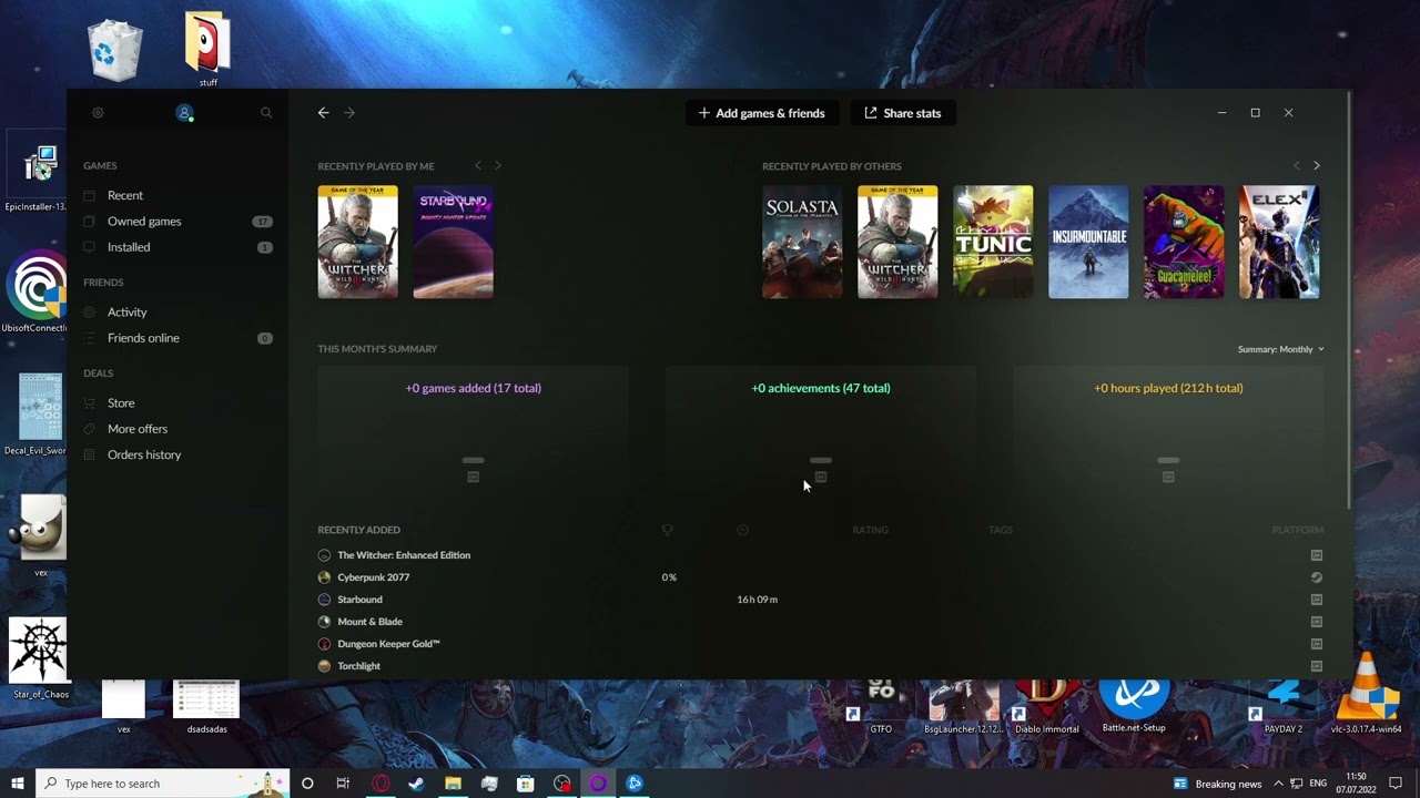 Gog Galaxy 2022 - How To Disable Auto Login