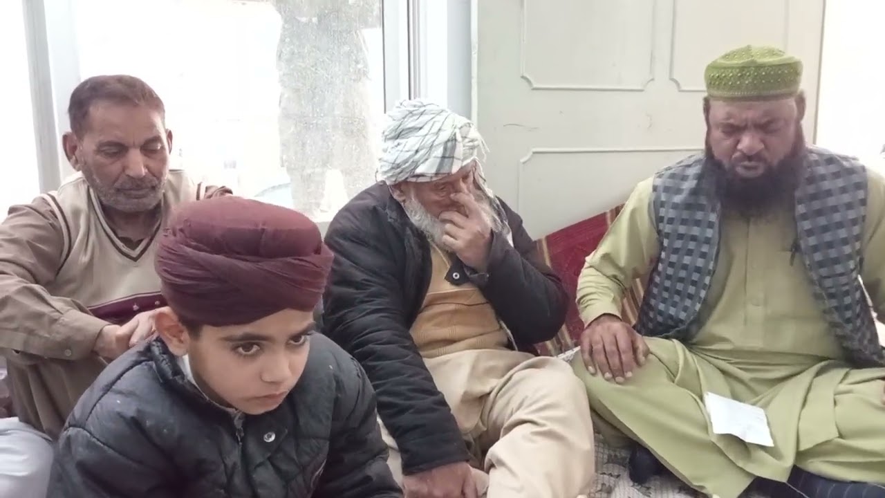 اللہ رکھا محمد سہیل نوید وحید والدہ کا چہلم شریف کیمرہ مین صابر شاہ حکیم اختر صاحب 