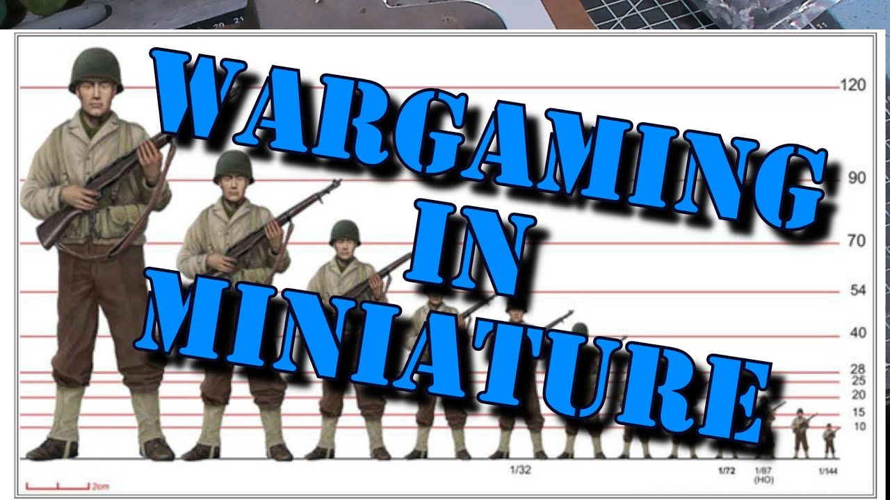 Wargaming in Miniature☺  Figure Model Miniature Scales explained