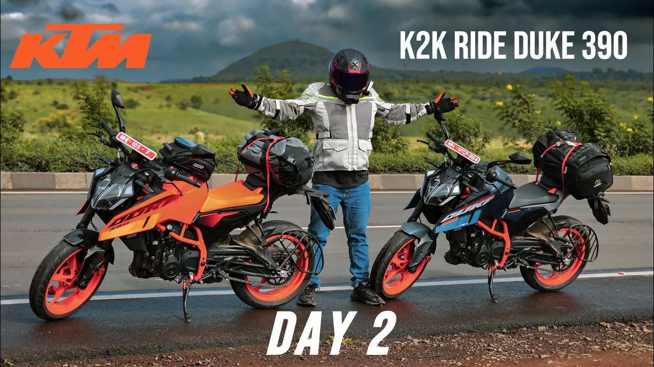 2024 KTM Duke 390 Gen 3 Touring Review | K2K Ride DAY 2 | Pune to Delhi Bike Ride