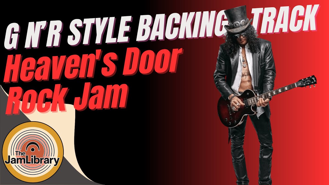 Knockin' on Heaven's Door Style Backing Track - G Major / E minor (GnR Vibe)
