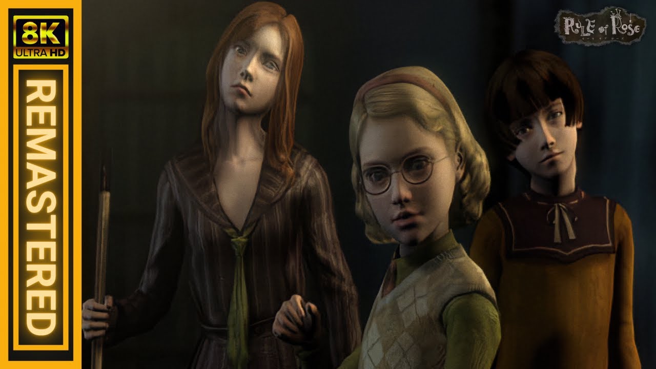 Rule of Rose - The Goat Sisters - FMV - [8K - Remastered With AI]