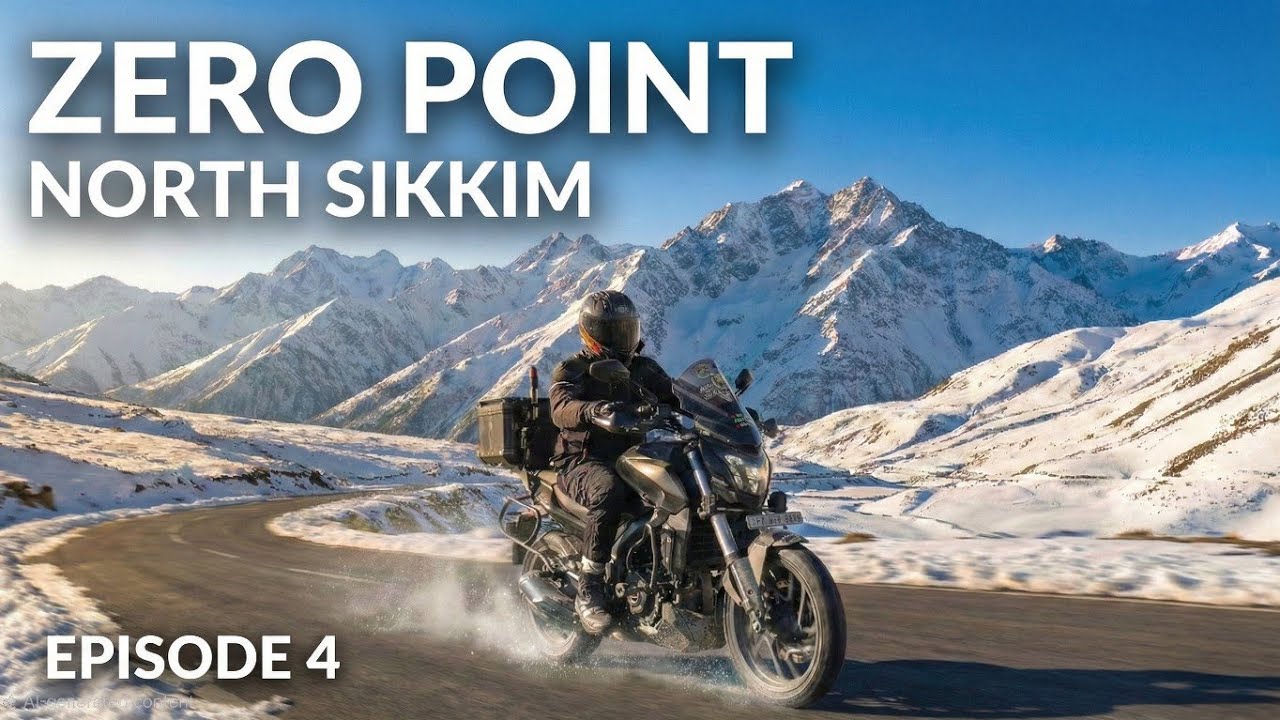 ZERO POINT NORTH SIKKIM Meh Dominar 400 BREAKDOWN 😢💔 ||KOLKATA TO NORTH SIKKIM || EP - 4 || VLOG 165