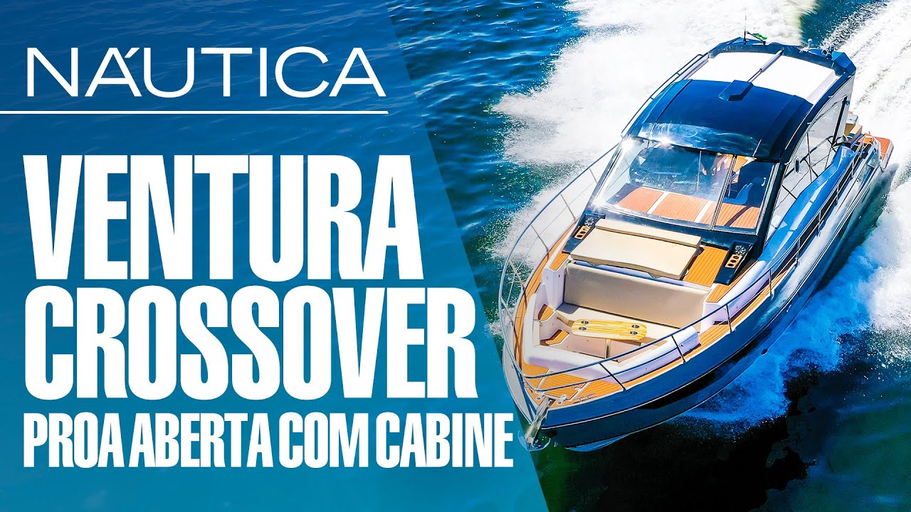 Teste Ventura V400 Crossover: uma lancha de proa aberta com cabine para até quatro pessoas | NÁUTICA