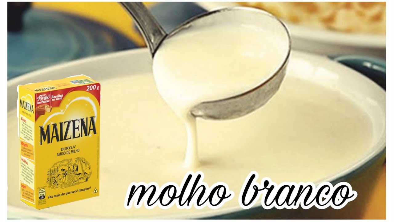 molho branco sem farinha de trigo | receitas simples #molho #bacharel #molhobranco #amoreceitas
