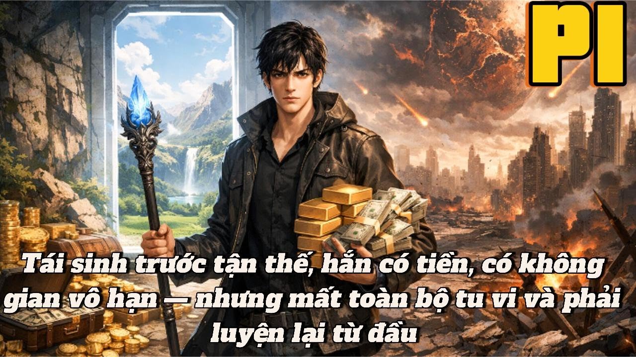 Tái sinh trước tận thế hắn có tiền không gian vô hạn mất toàn bộ tu vi và phải luyện lại từ đầu | P1