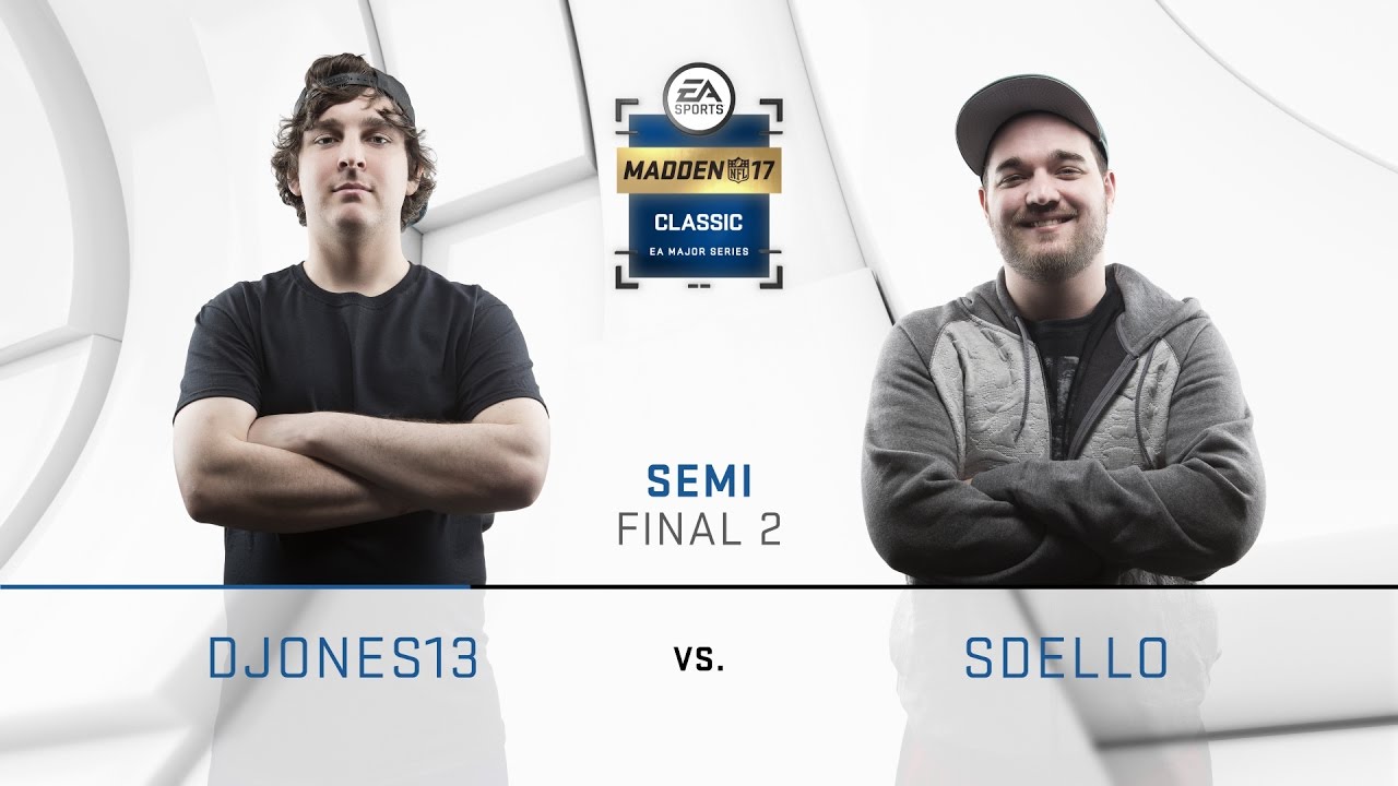 DJones vs. SDello (Recap) | Day 3 Semifinals | Madden Classic 2016