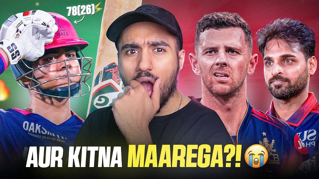 Vaibhav Sooryavanshi DESTROYS RCB 💀 Bhuvi, Hazlewood COOKED 😭| IPL 2026