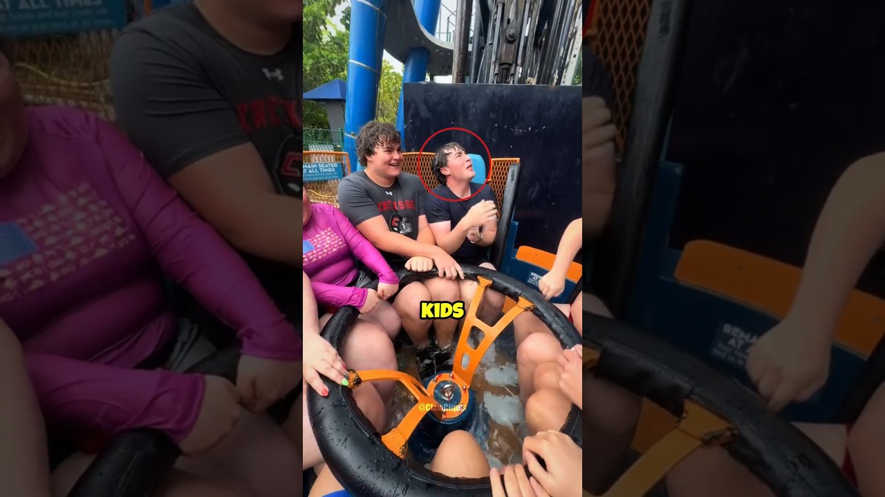 These Guys Underestimated This Water Ride 🤯 #shorts