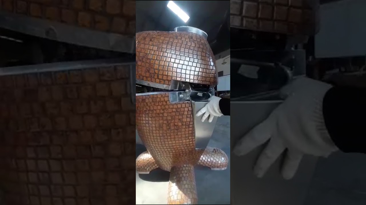 Komodo Kamado - Как затянуть пружину задней петли