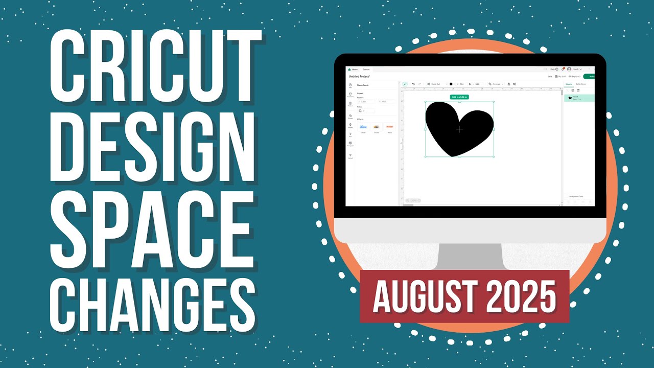 Cricut Design Space Updates Explained: August 2025