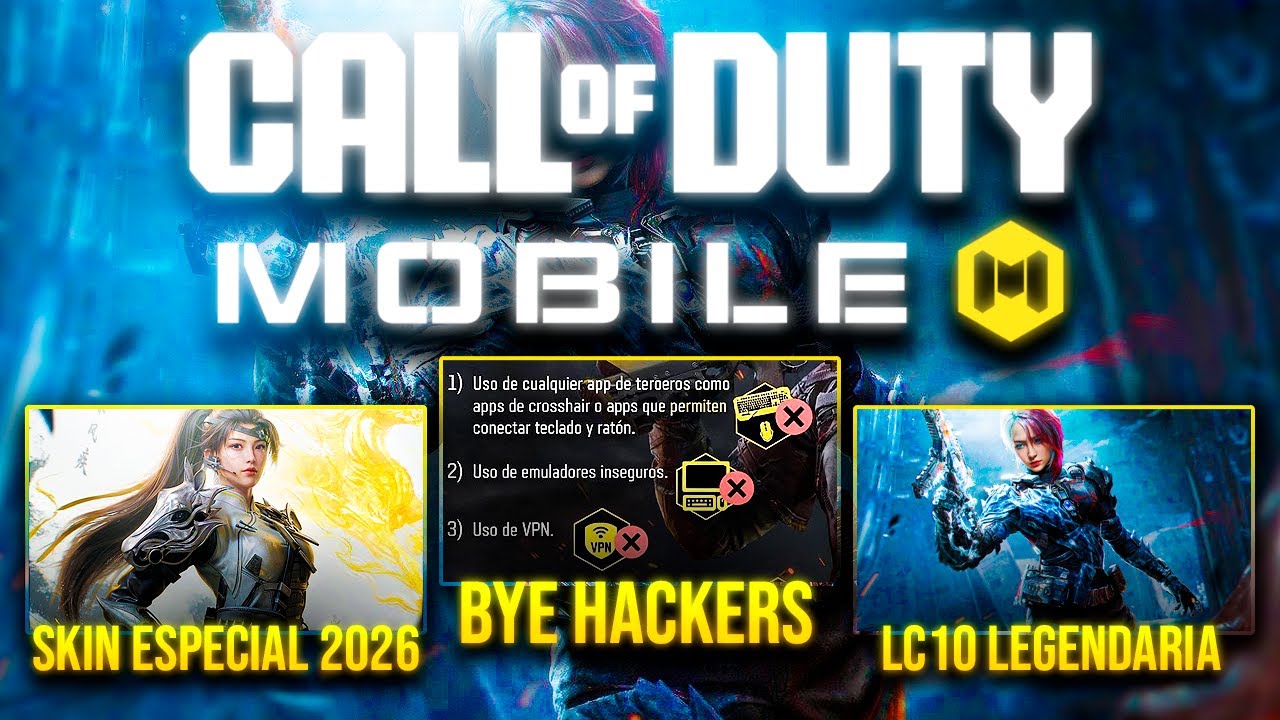 UN BR SIN HABILIDADES? + SKIN ESPECIAL DEL 2026 + ADIOS HACKERS | NOTICIAS COD MOBILE