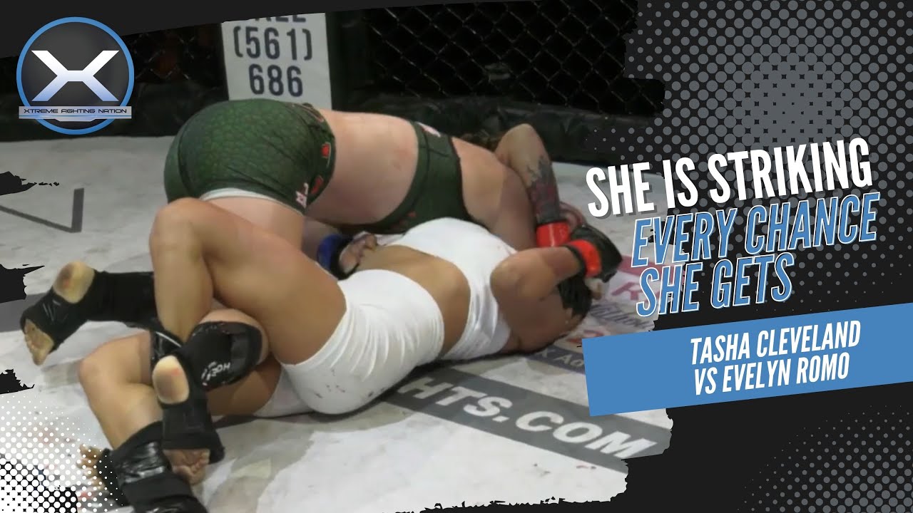 Women’s Strawweight Championship MMA Bout - Tasha Cleveland vs Evelyn Romo - XFN 45 - Coral Springs