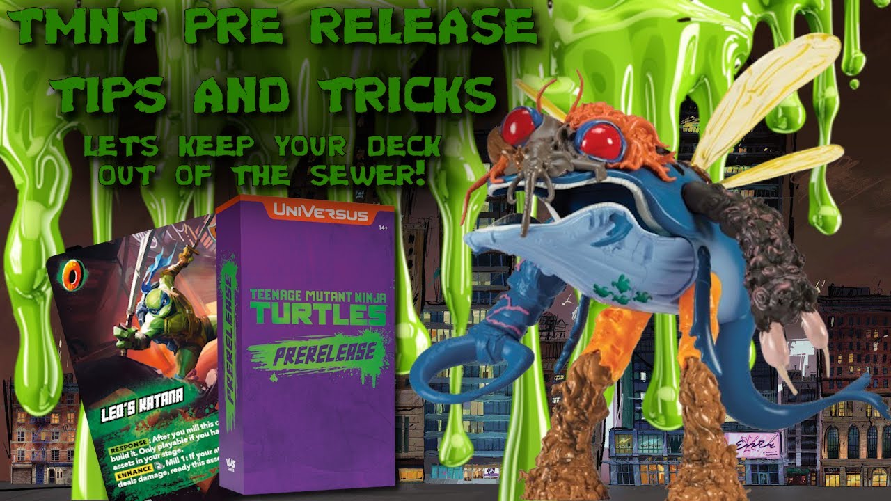 Building the Best Deck for the Universus TMNT Pre Release
