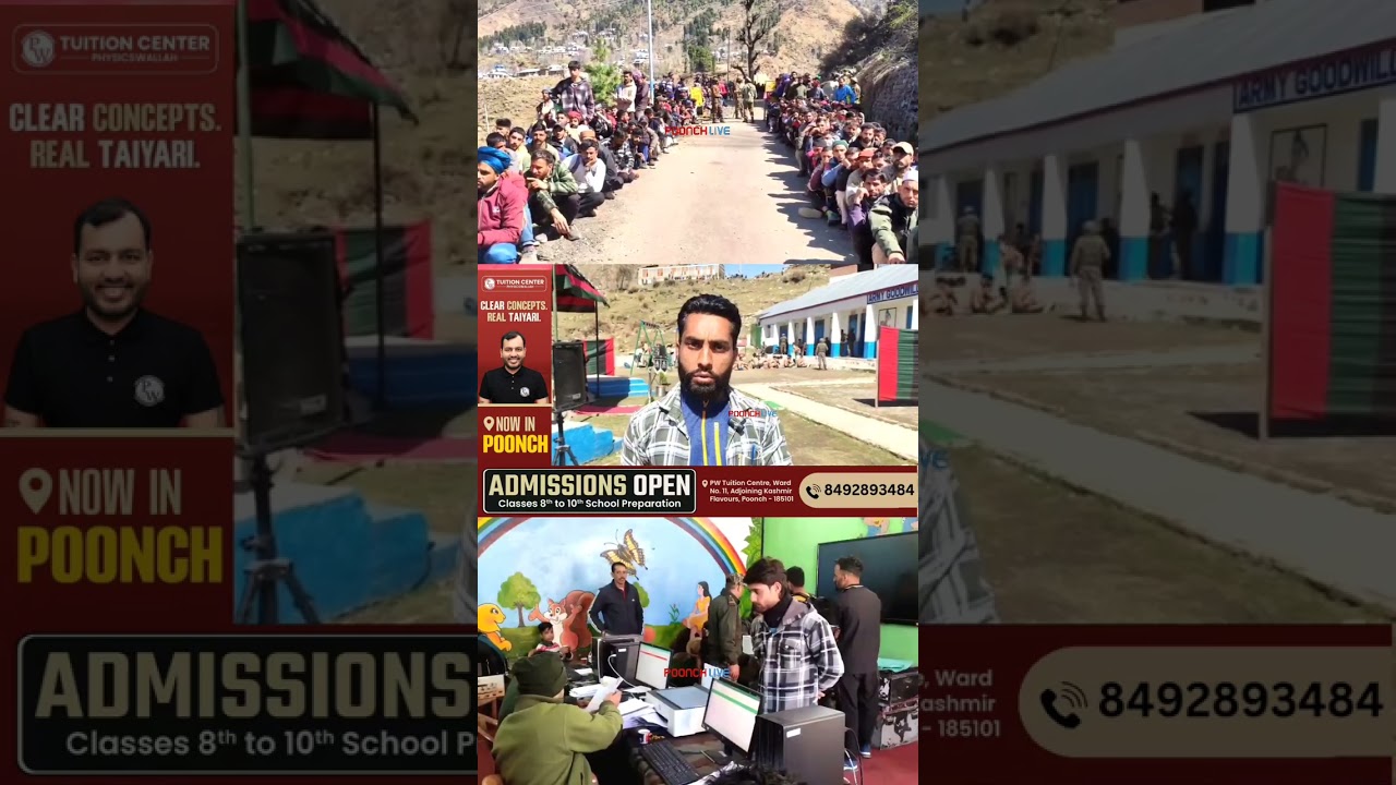 Indian Army Conducts Defence Porter Recruitment Drive in Poonch Amid Rising Unemployment