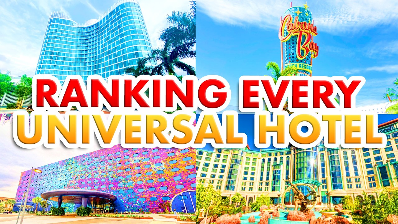 Я пожил в каждом отеле Universal Orlando и теперь расставляю их по местам