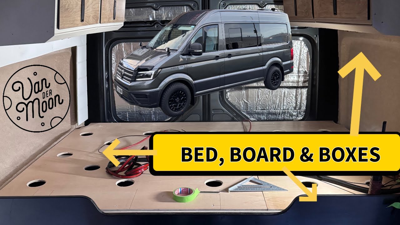 Кровать, доски и ящики для сборки Vw Crafter