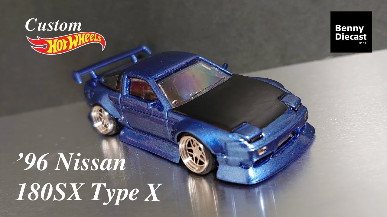 '96 Nissan 180SX Type X Hot Wheels Custom