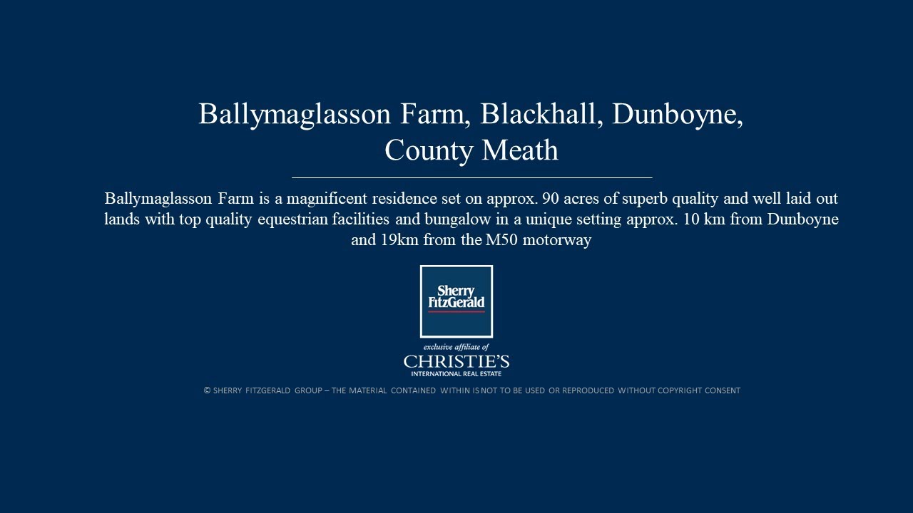 Ballymaglasson Farm, Blackhall, Dunboyne, County Meath