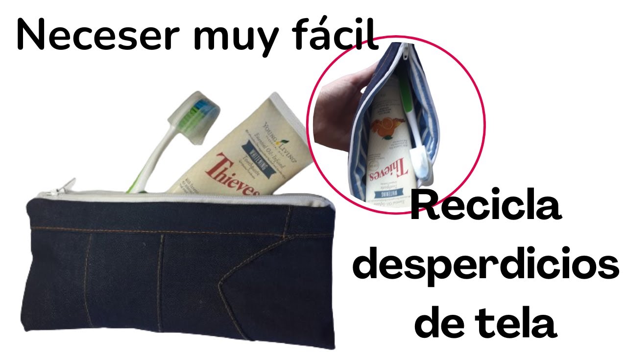 Neceser DIY: Fácil de Coser