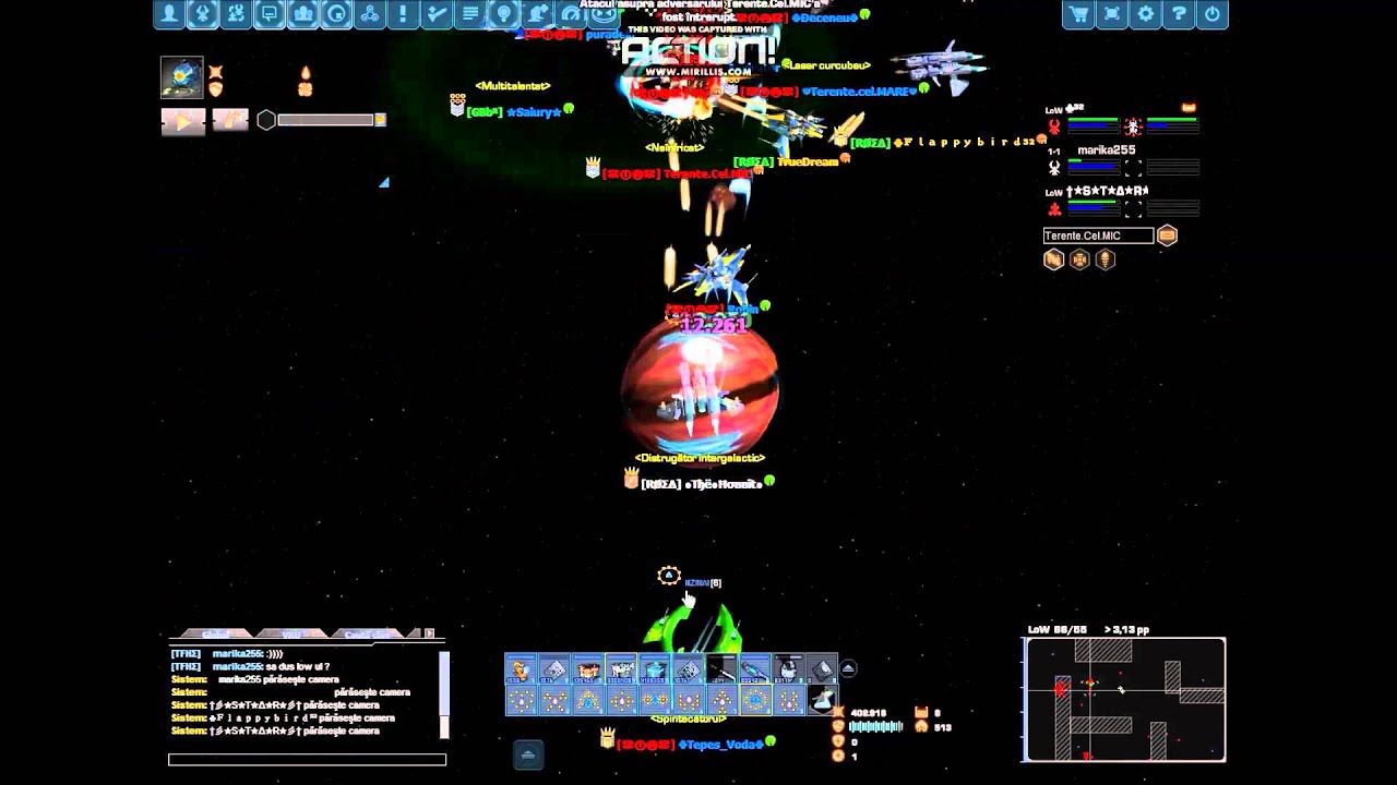 DarkOrbit Fighting in LOW