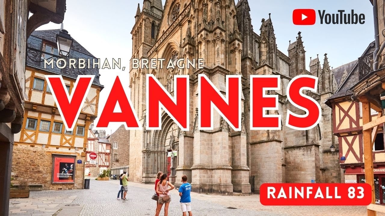 Balade dans la ville de Vannes à Morbihan