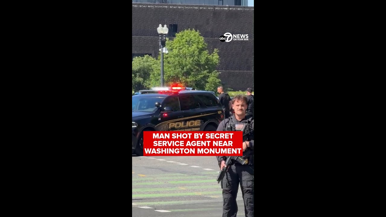 Man hurt after US Secret Service-involved shooting near Washington Monument
