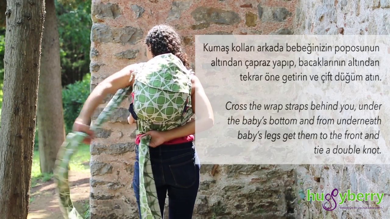 HuggyTai Sırtta Taşıma / HuggyTai Back Carry
