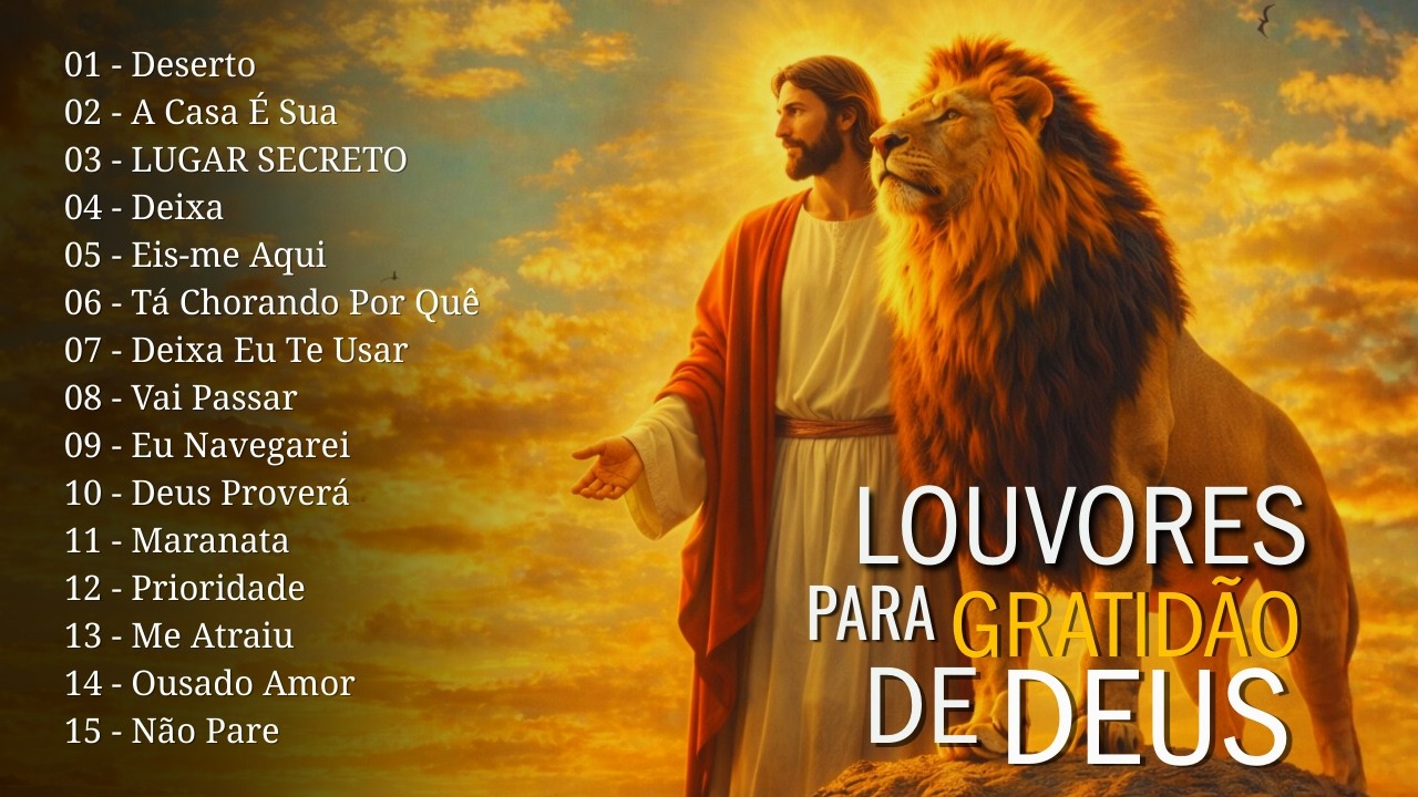 Louvores Que Proverá Sua Vitória ,Músicas Gospel Para Ouvir 2026, Louvores Para Gratidão De Deus