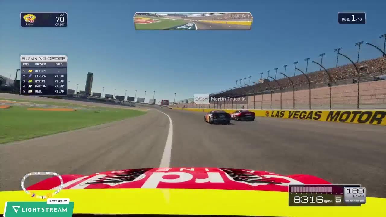 NASCAR 25 LIVE GAMEPLAY