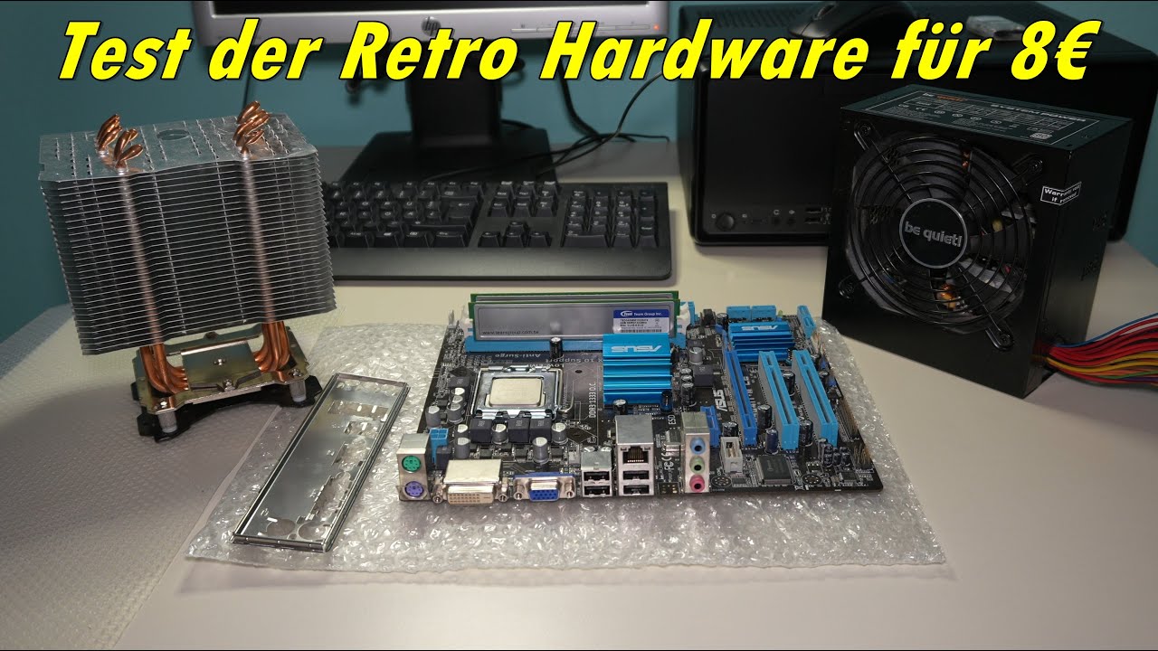 Retro Hardware - Bundle für 8€ ersteigert - Teil 2 - Mainboard und Netzteiltest