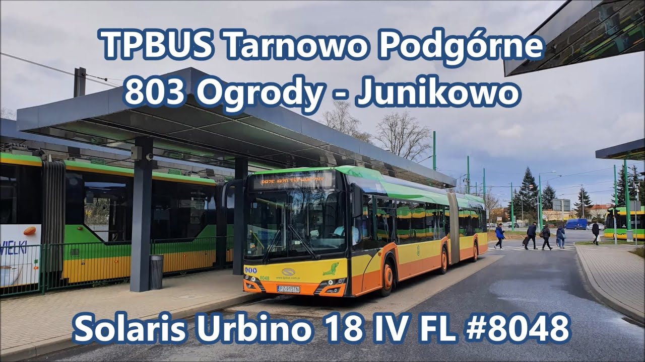 TPBUS Tarnowo Podgórne - linia 803, Solaris Urbino 18 IV FL #8048