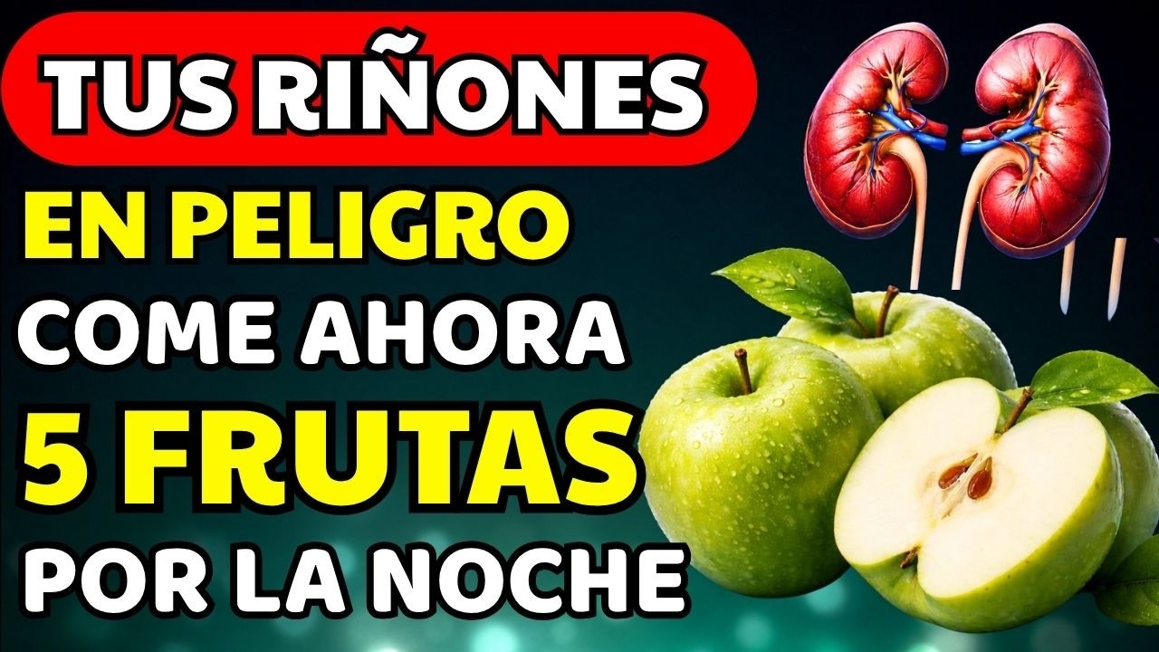 Creatinina Alta: 5 FRUTAS NOCTURNAS que PROTEGEN tus Riñones (Reduce Creatinina NATURALMENTE)
