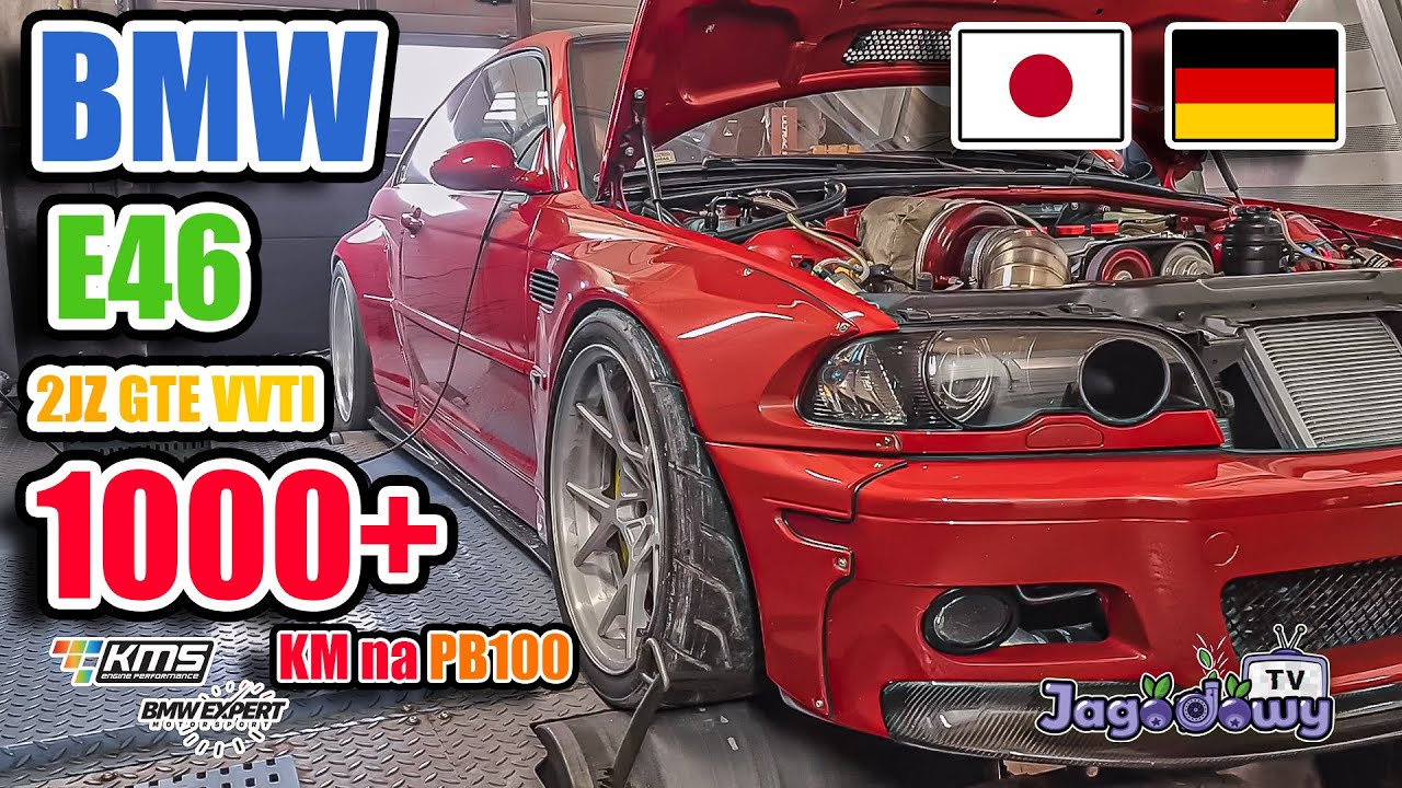 KMS Engine - BMW E46 + 2JZ || PONAD 1000KM!!