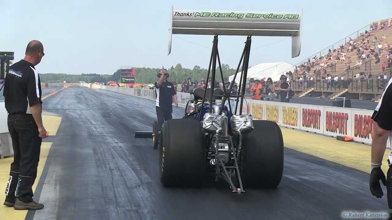 Tierp Arena - Sweden Internationals - Top Fuel Kval Fredag - Part 1